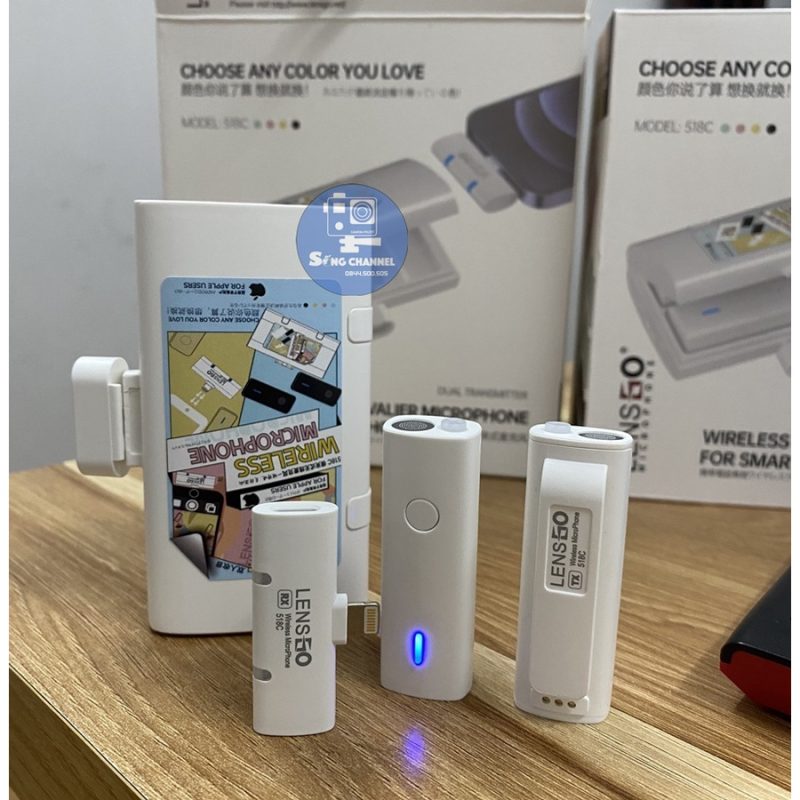 Micro Thu Âm LensGo LWM-518C
