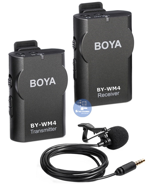 Micro Thu Âm Không Dây BOYA BY-WM4 PRO K1