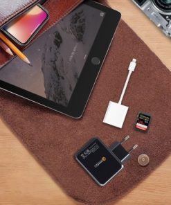 Đầu Đọc thẻ nhớ 2 in 1 cho iPhone, iPad