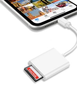 Đầu Đọc thẻ nhớ 2 in 1 cho iPhone, iPad