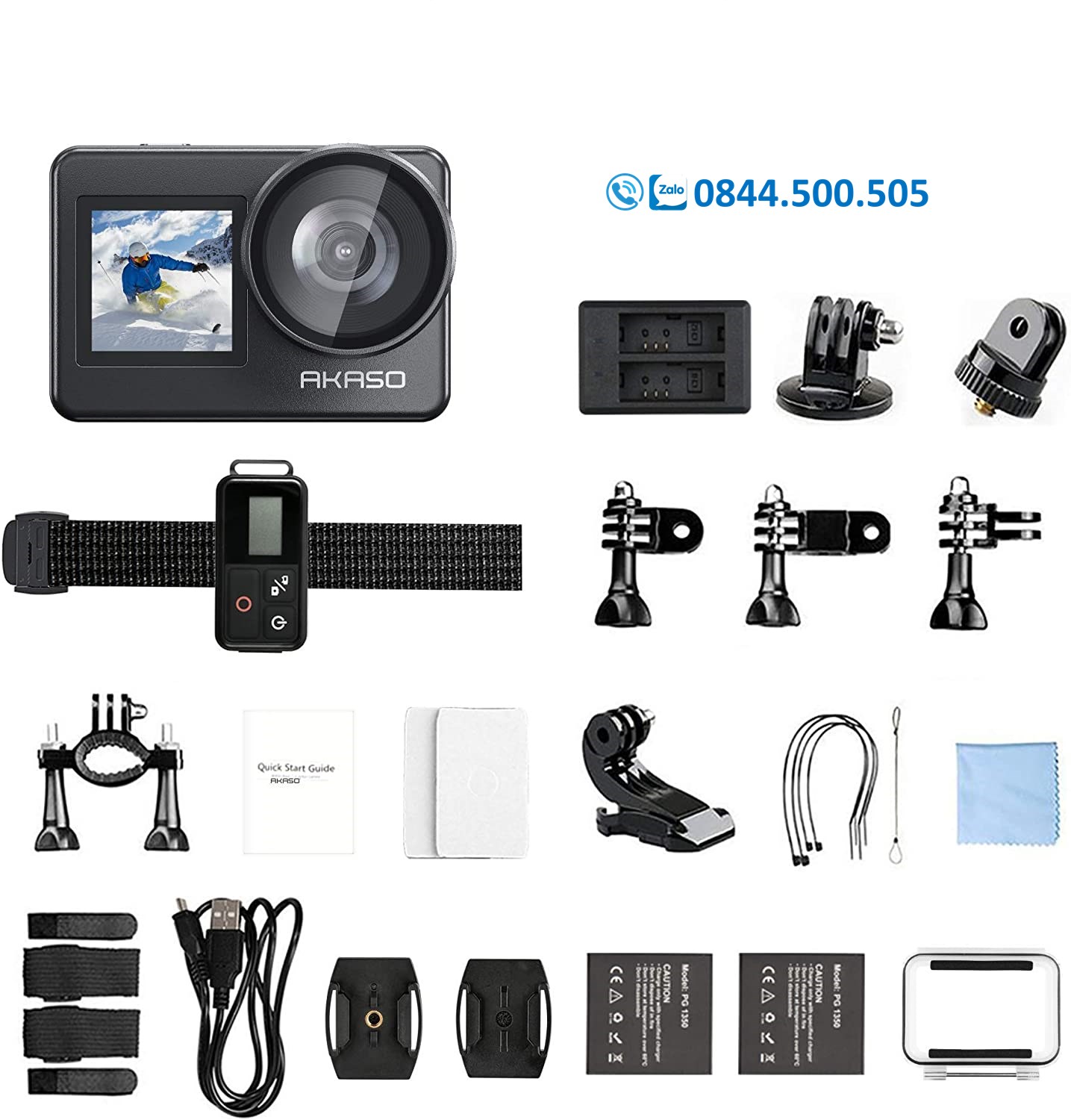 Phụ Kiện Kèm Theo AKASO Brave 7
