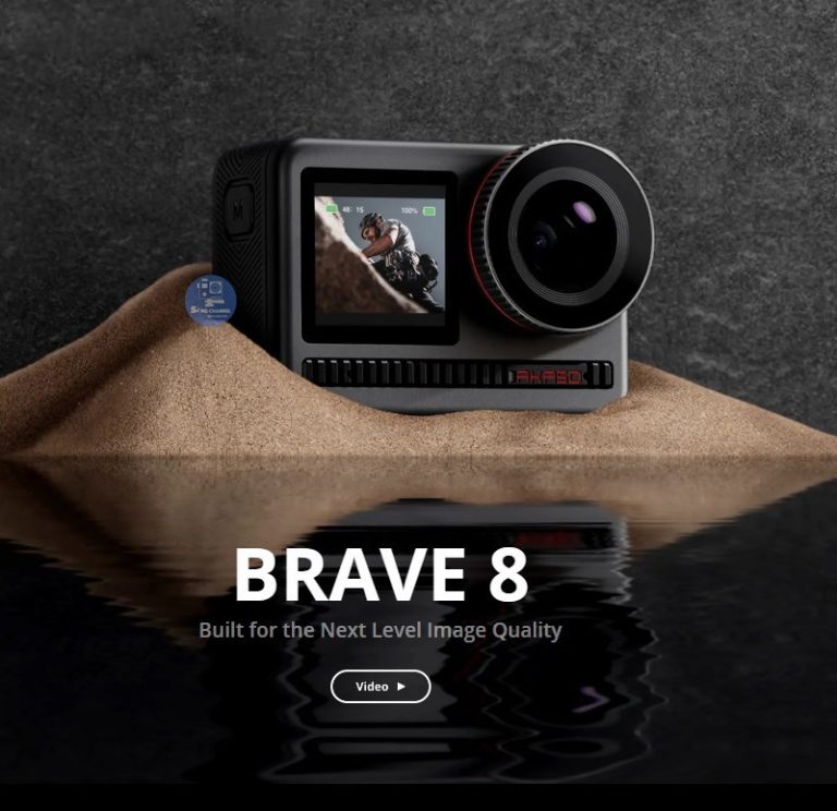 Camera Akaso Brave 8 - Camera Hành Trình Xe Máy.com