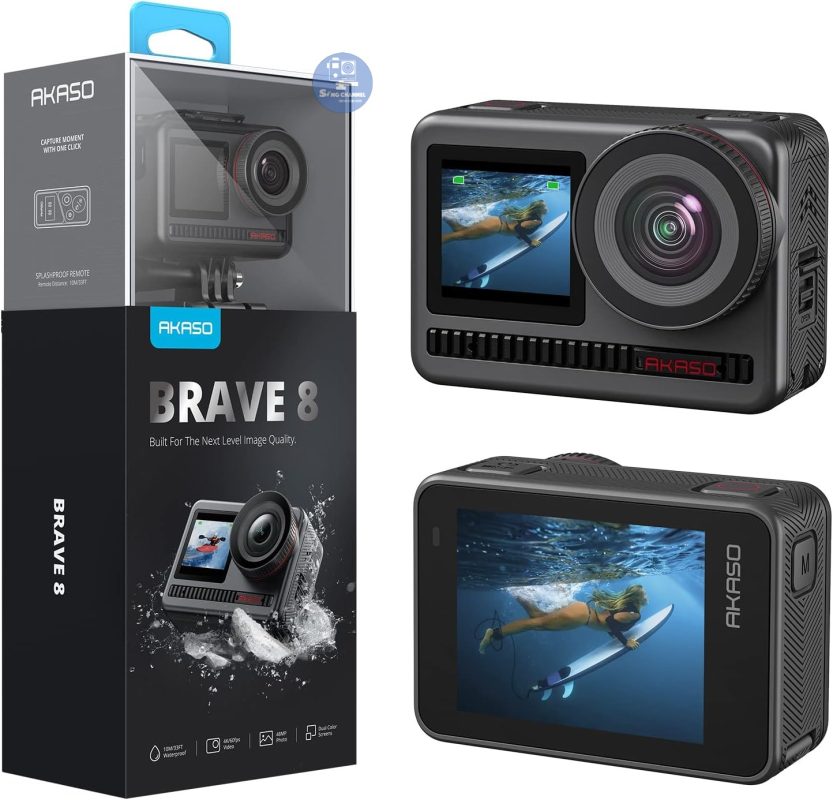 Camera Akaso Brave 8 - Camera Hành Trình Xe Máy.com