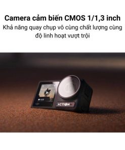 DJI Osmo Action 4 sở hữu cảm biến CMOS 1/1,3 inch