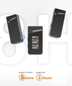 Thời gian sử dụng: TX~ 8 giờ; RX~ 8 giờ