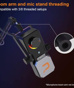 Comica STA-U1 sử dụng Thiết kế ánh sáng RGB