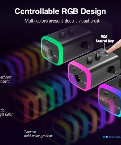 Nó cũng đi kèm với một đèn LED RGB