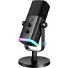 Micro FIFINE XLR/USB AMPLIGAME AM8 - DYNAMIC RGB MICROPHONE