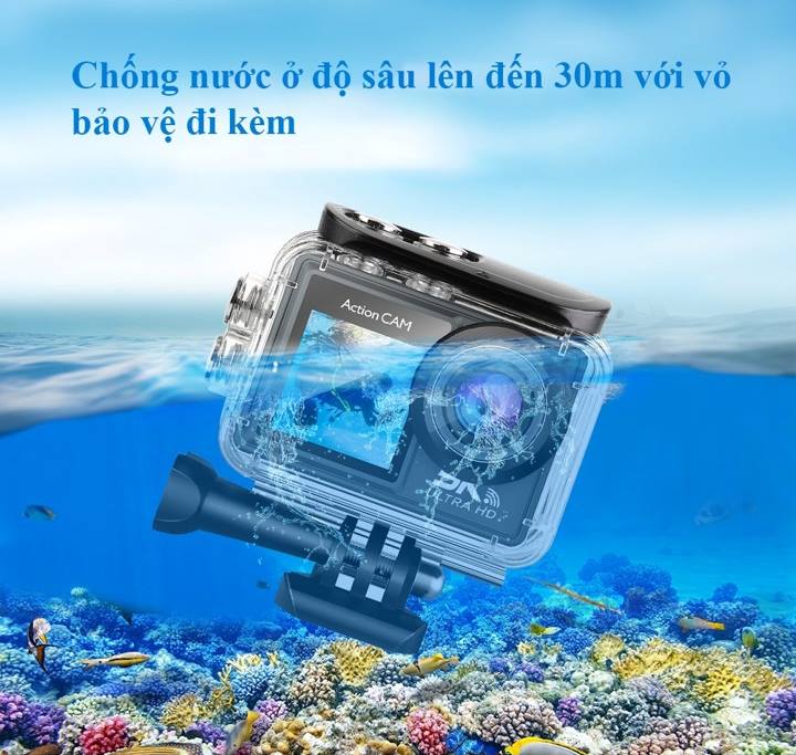 Camera 5k chống nước 30m