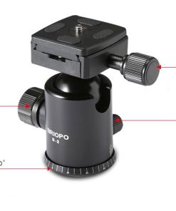 Triopo T258 sử dụng đầu Ball Head Panorama D2