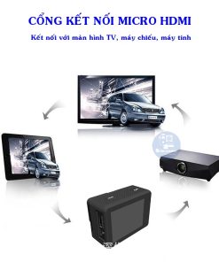 Cổng Micro HDMI giúp kết nối với màn hình dễ dàng