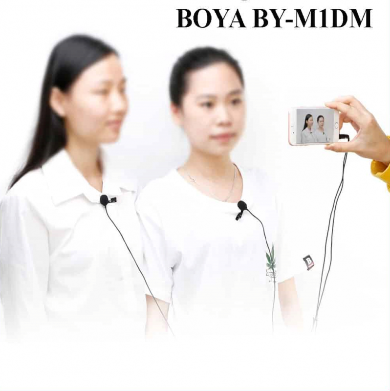 Micro cài áo có dây Boya By - M1DM