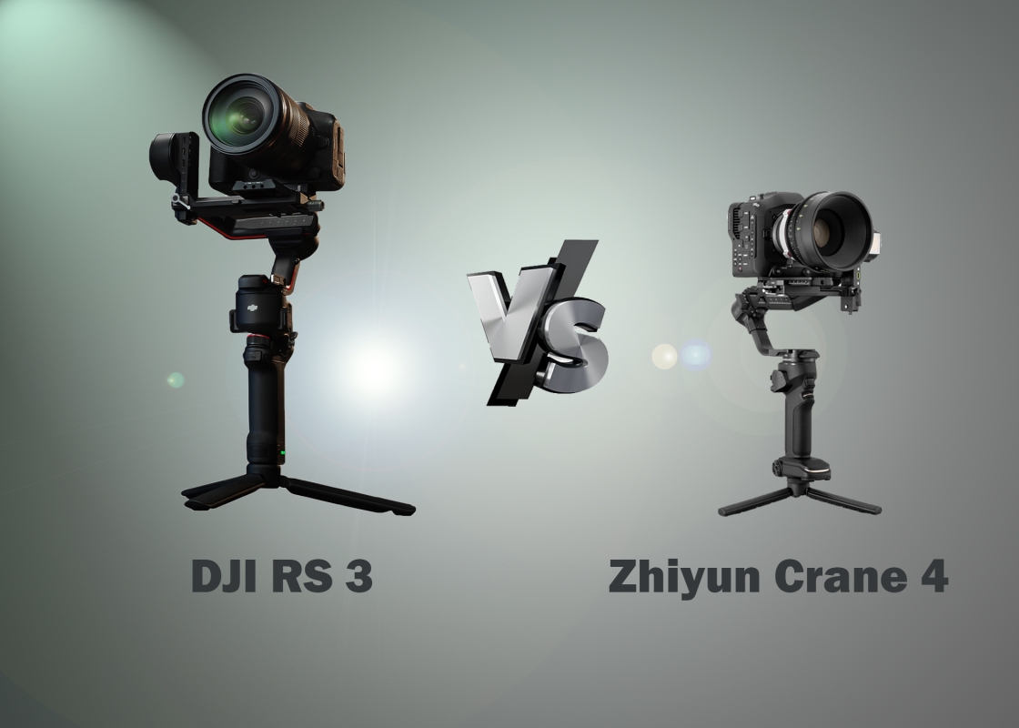 So sánh gimbal máy ảnh: Zhiyun Crane 4 vs DJI RS 3