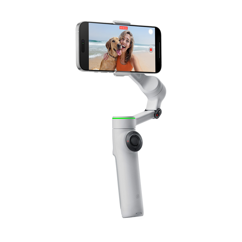 Dieu khien Insta360 Flow 2 Pro bang Apple Watch hoac dien thoai phu - Song Channel
