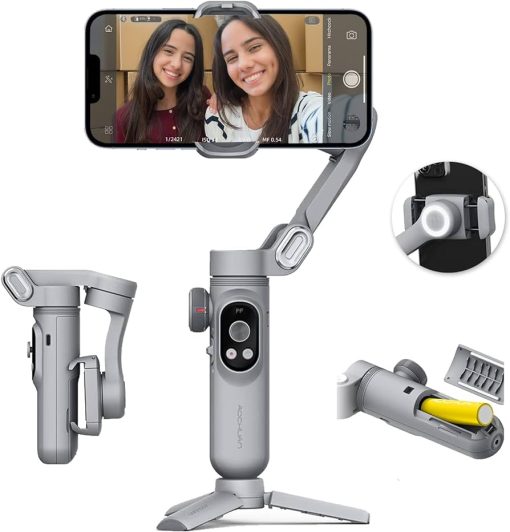 Gimbal dien thoai Aochuan Smart X Pro - Song Channel