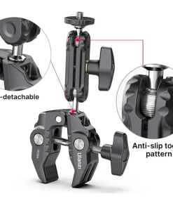 Đầu bi kép sử dụng thiết kế hình răng, có thể khóa chặt hơn, an toàn hơn